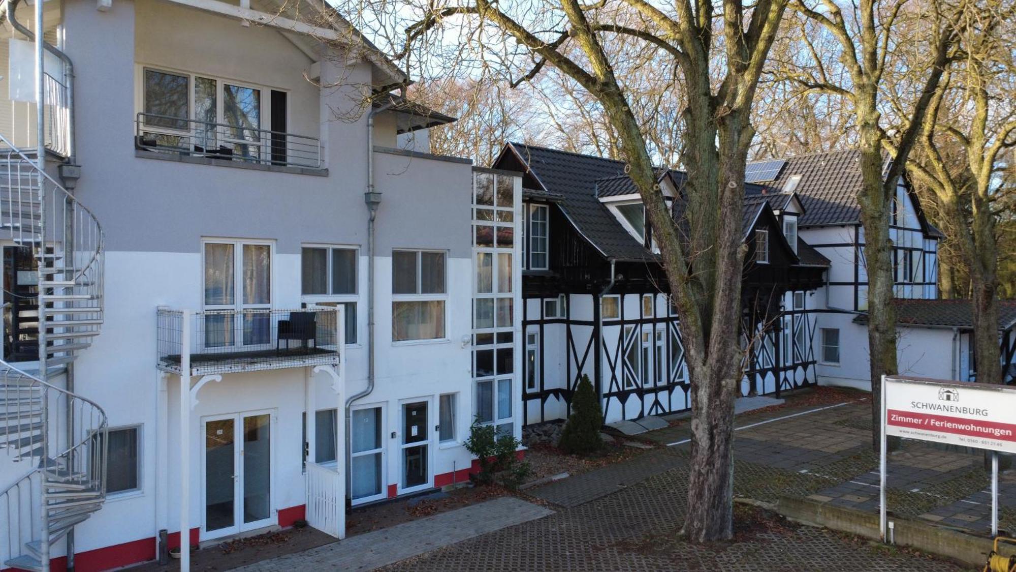 Schwanenburg Apartments Kolonie Rontgental Exterior foto
